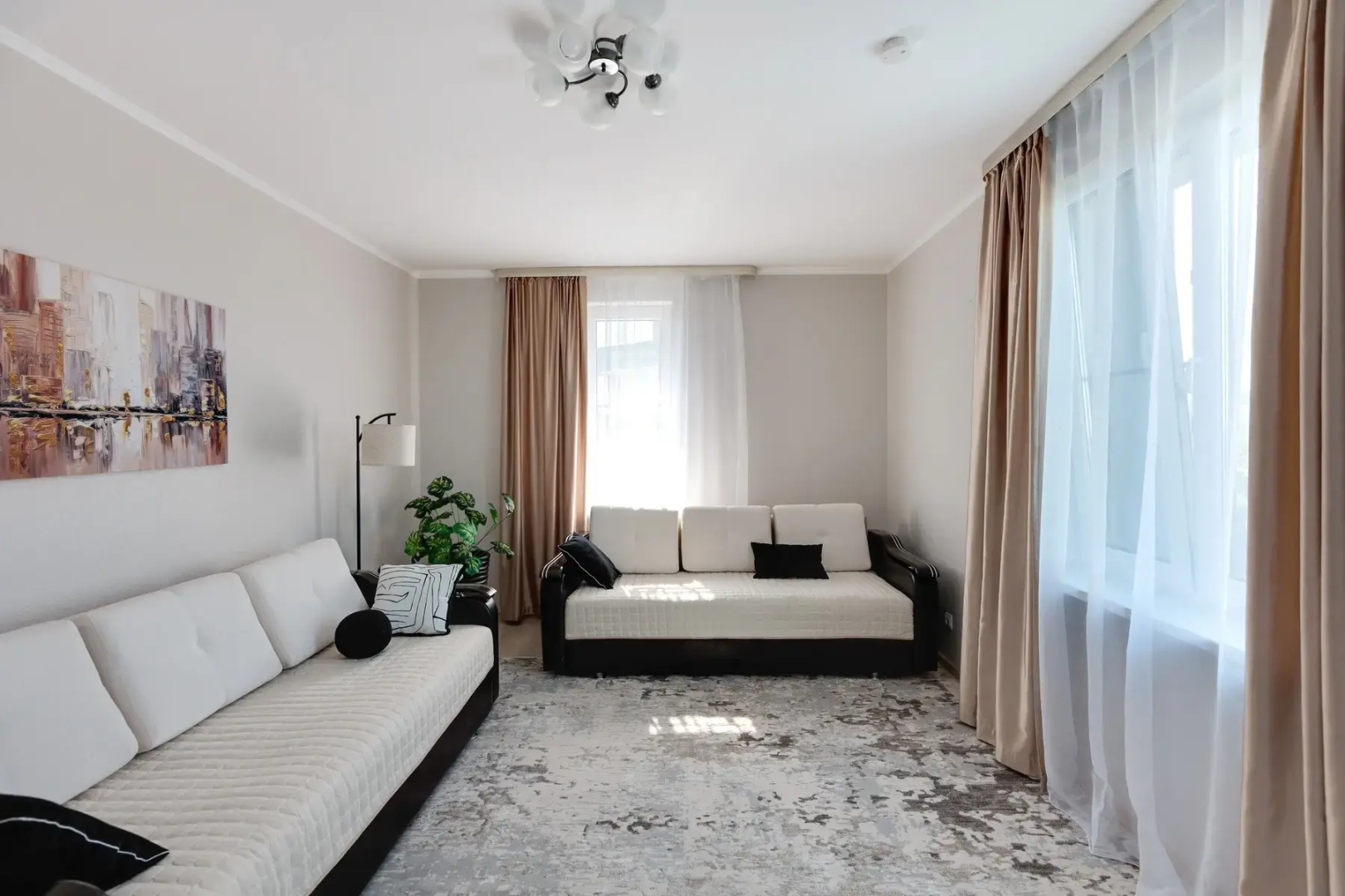 Квартира Уютная двухкомнатная рядом с метро Окская и МЦД Вешняки