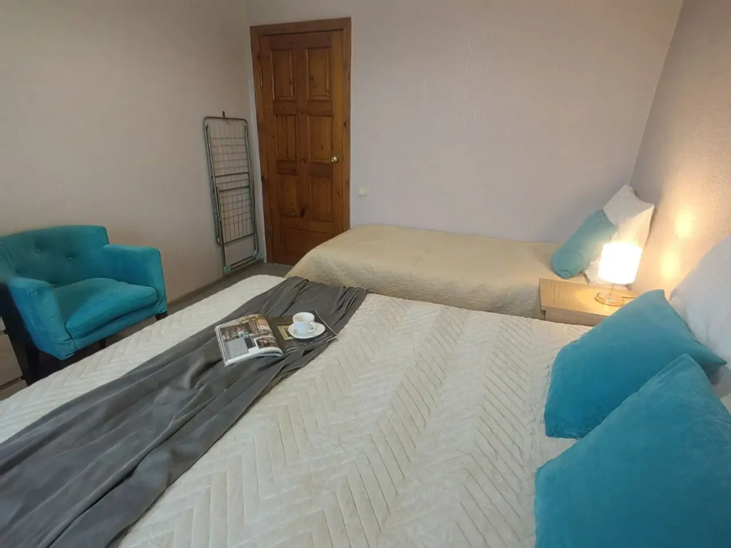 Квартира большая двухкомнатная у леса и озера