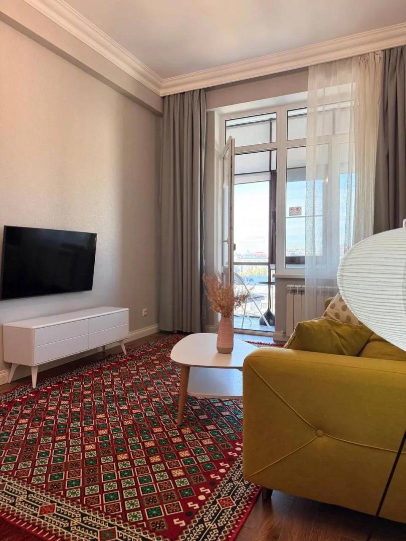 Квартира Двухкомнатная Светлая в Новостройке с Видом на Море