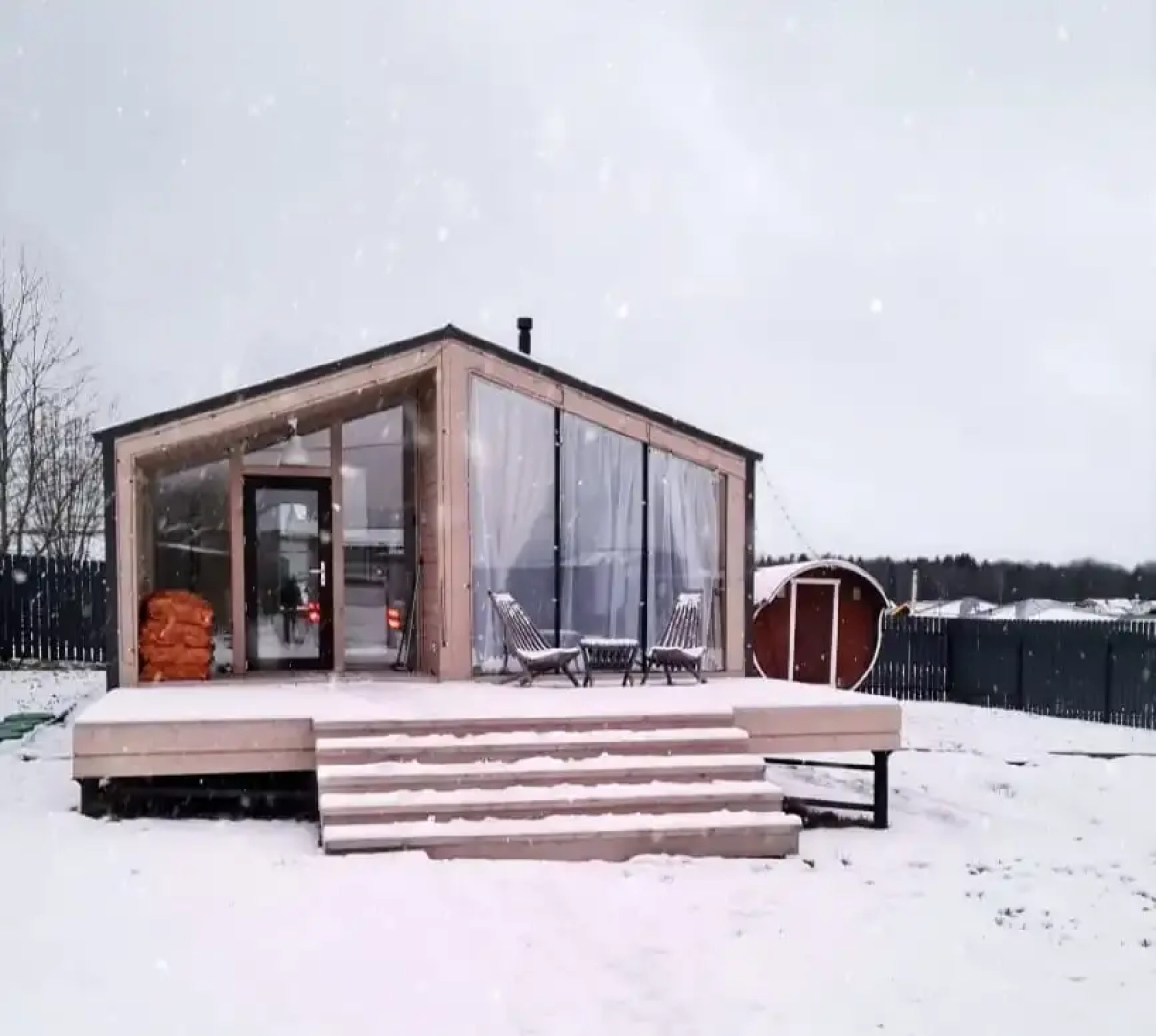 Частный дом с Баней и Камином