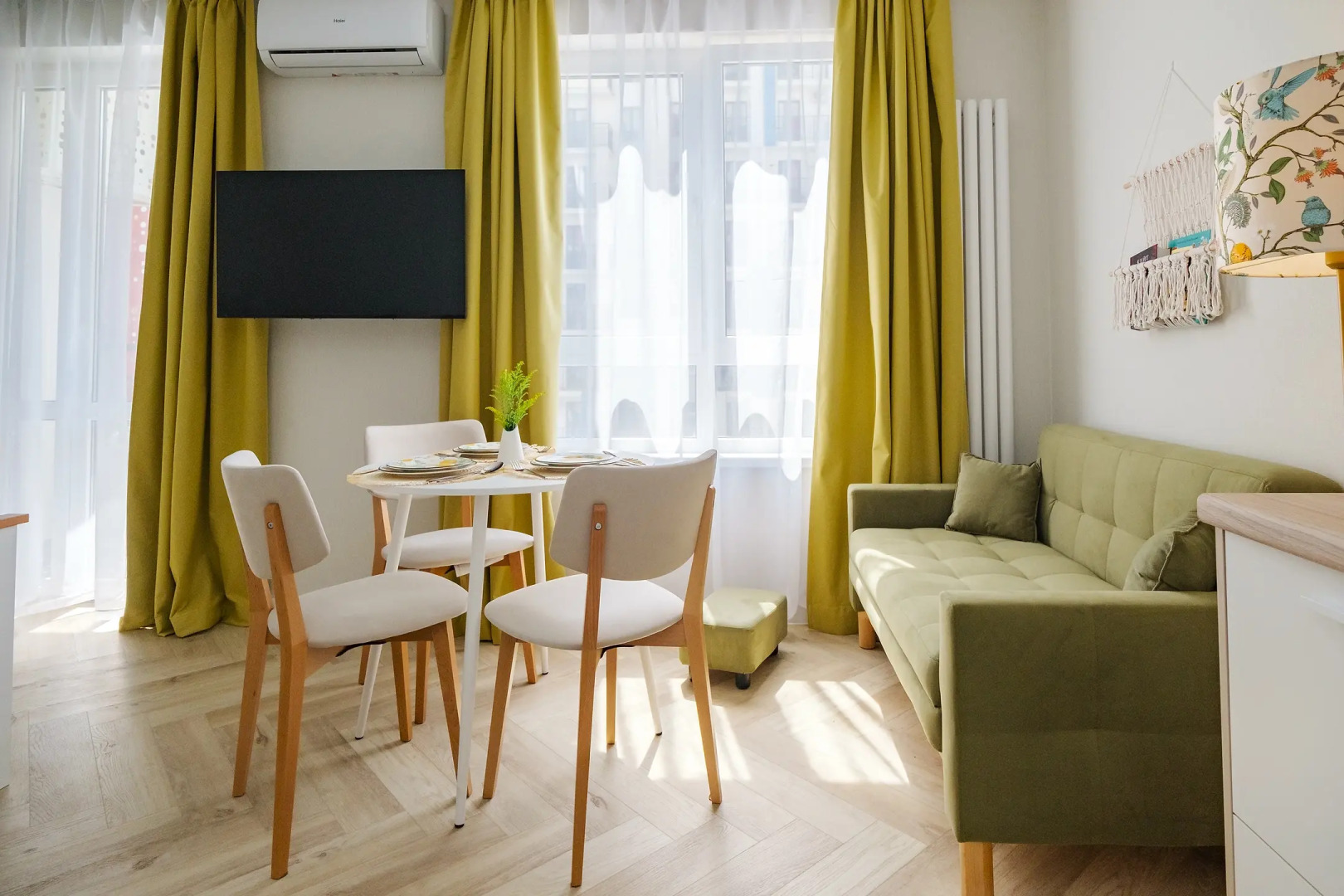 Апартаменты Уютная и новая студия в Кудепсте