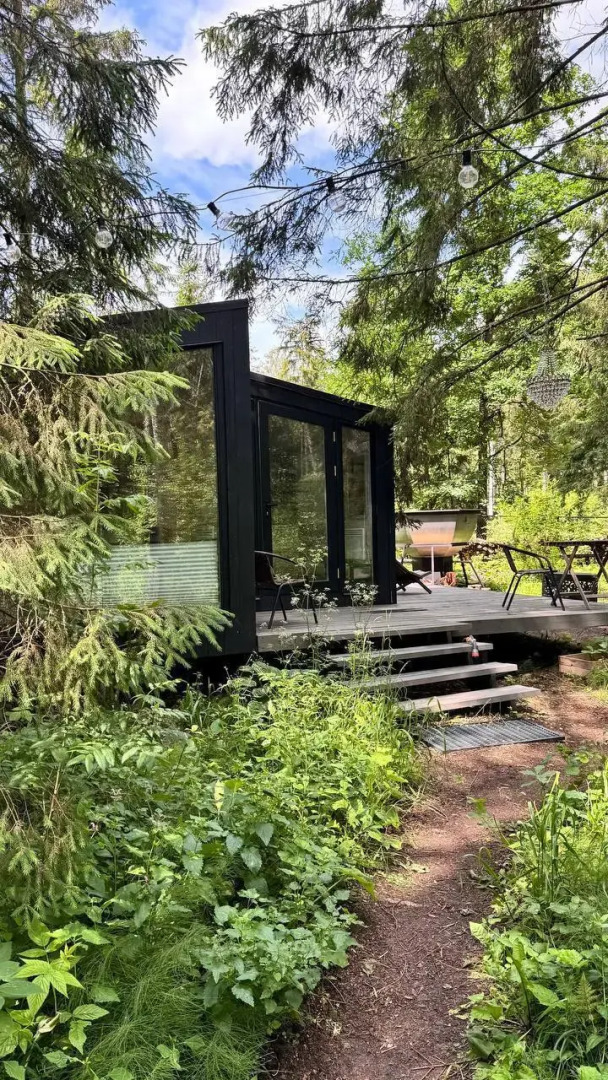 Бунгало С террасой и чаном