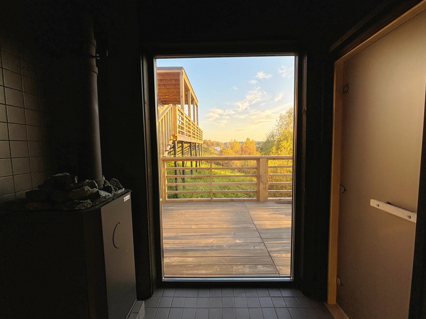 Частный Дом с Видом на Закат и Панорамной Баней