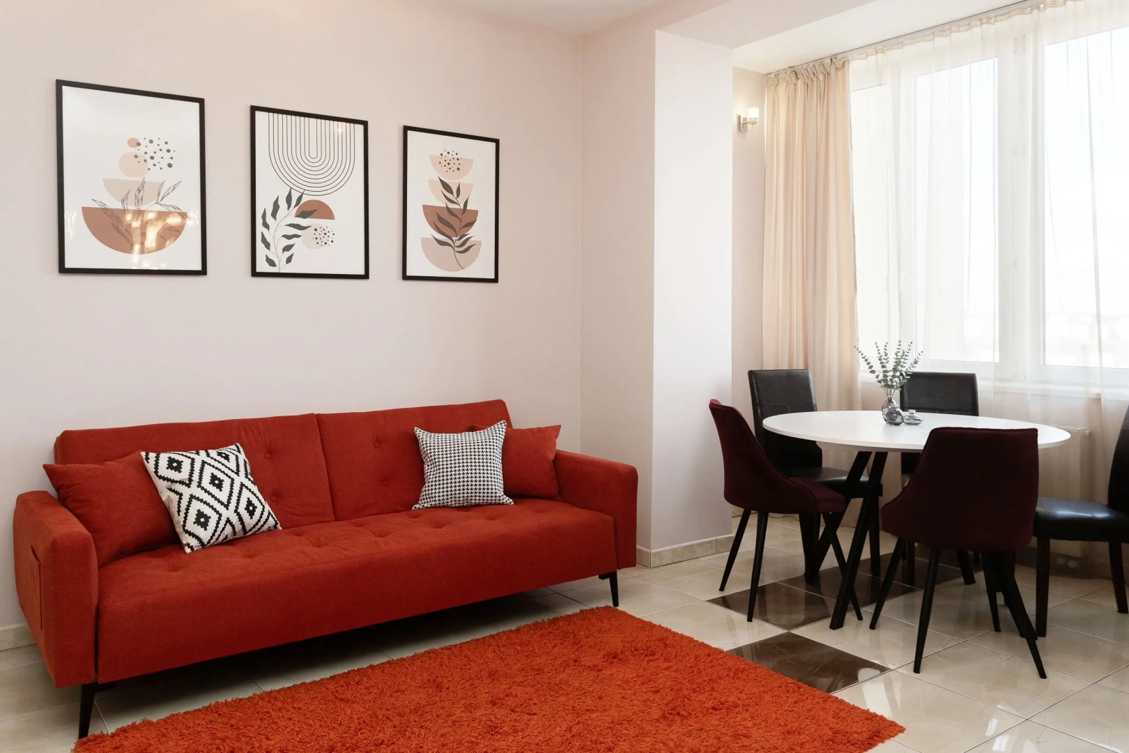 Квартира В центре с видом на город