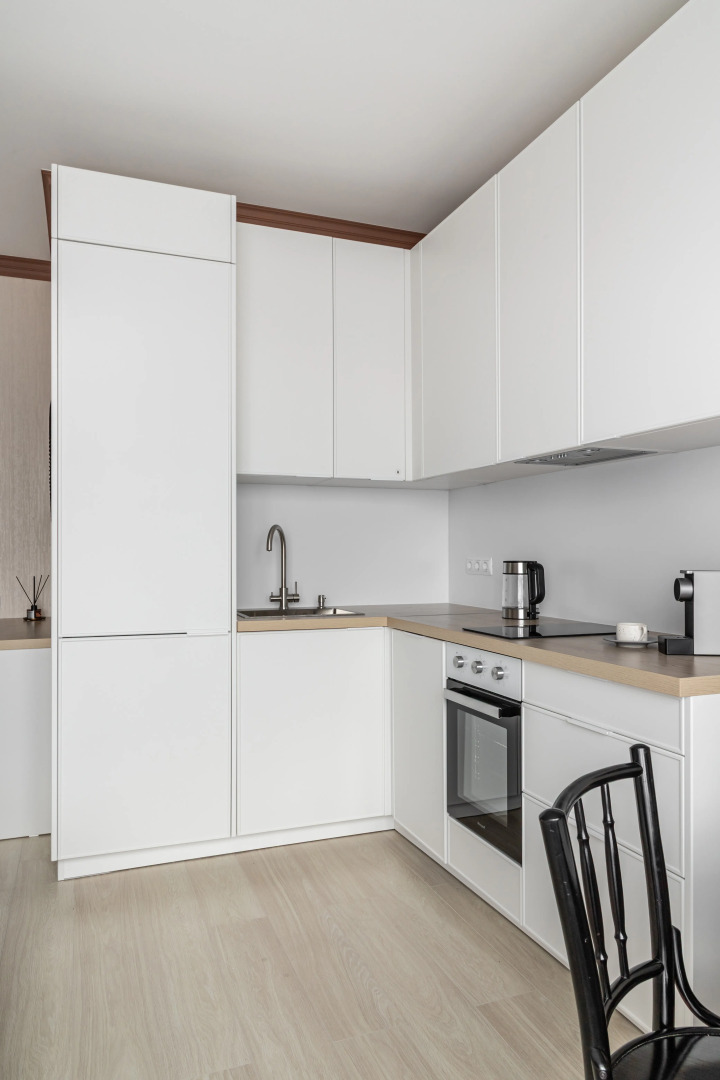 Квартира Moscow Deluxe Apartments Comfy Studio Berzarina