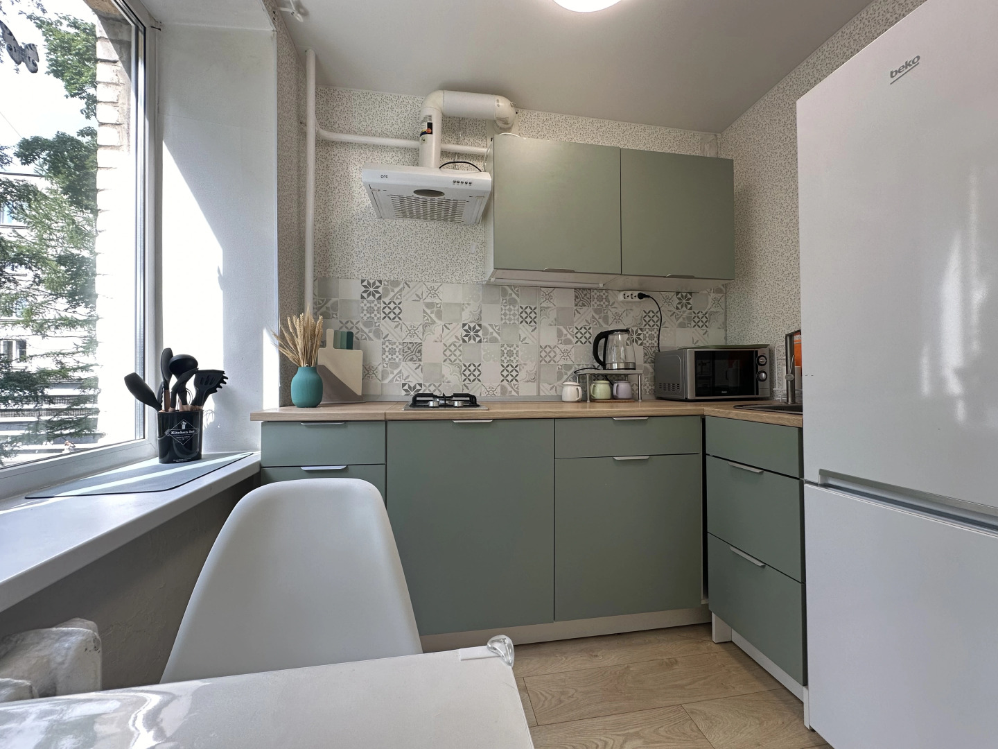 Квартира Двухкомнатная с 3 раздельными спальными местами в Сестрорецке