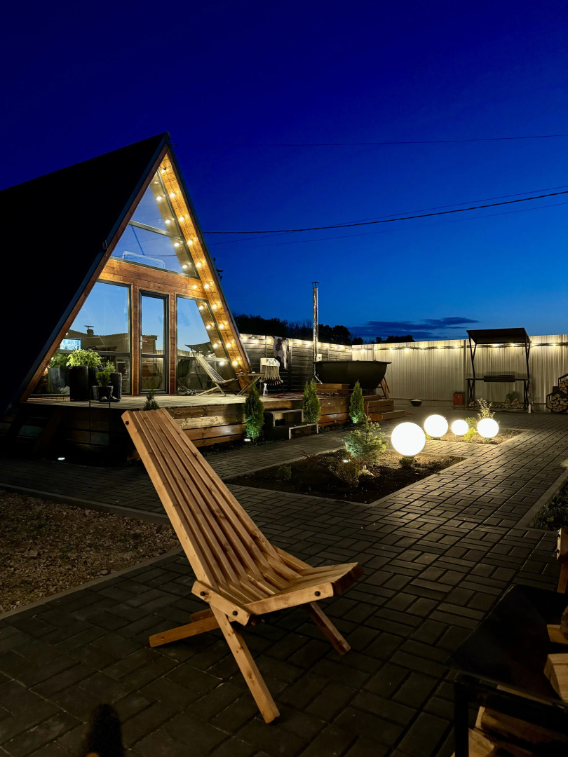 Частный дом в стиле A-frame