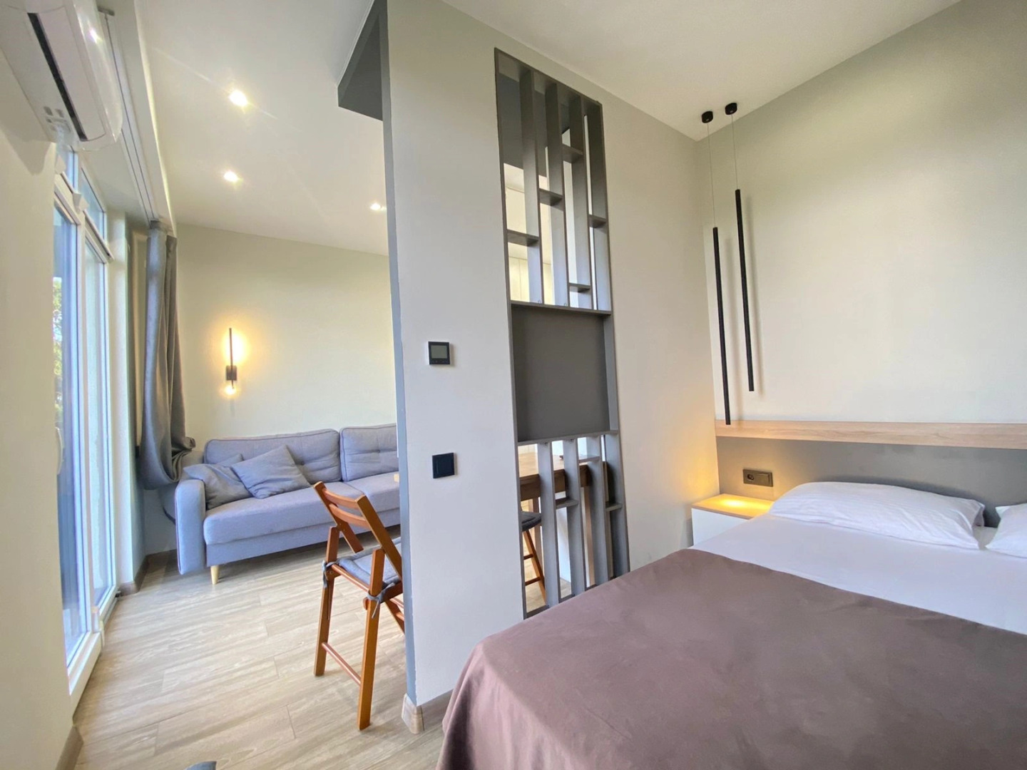 Море квартир с панорамными окнами вид на бамбуковую рощу