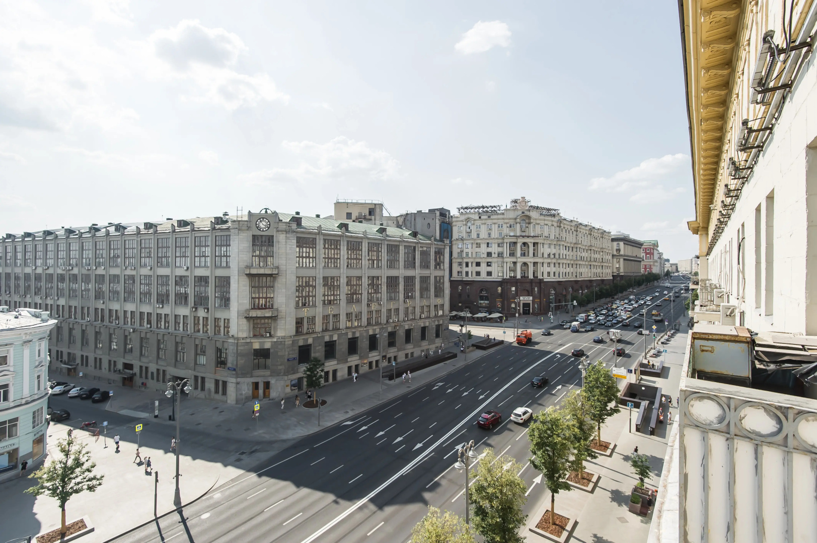 Квартира GM Apartments Двухэтажные с видом на Тверскую