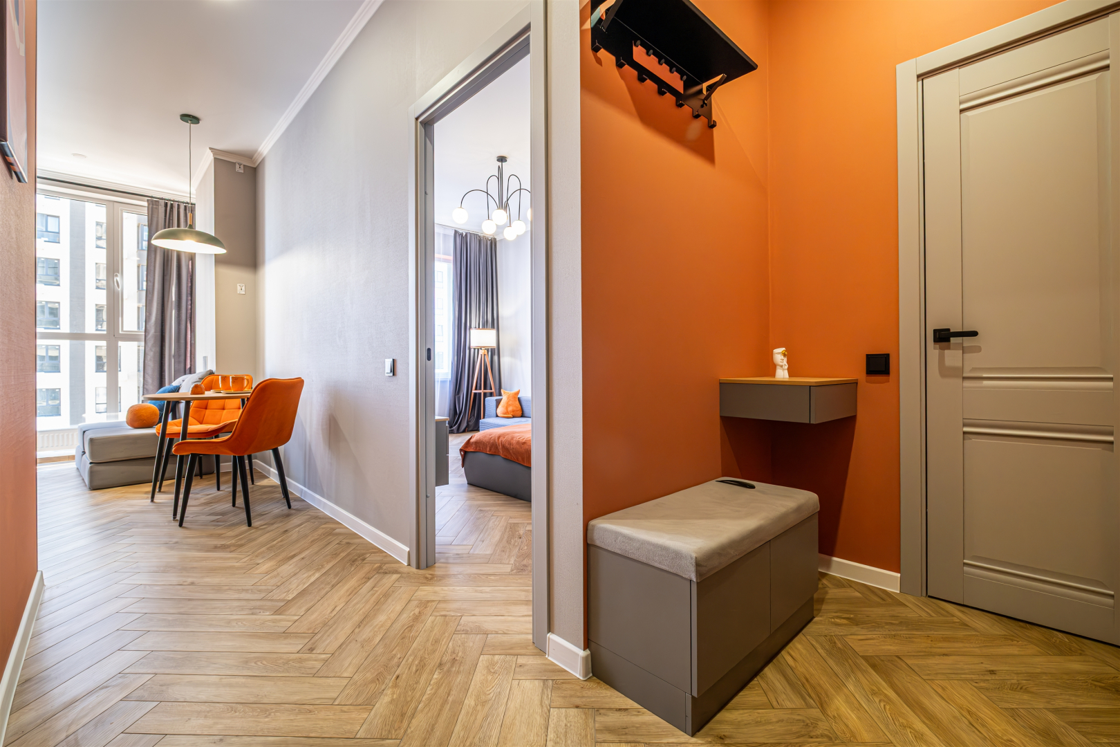 Квартира Дизайнерская однокомнатная в центре города