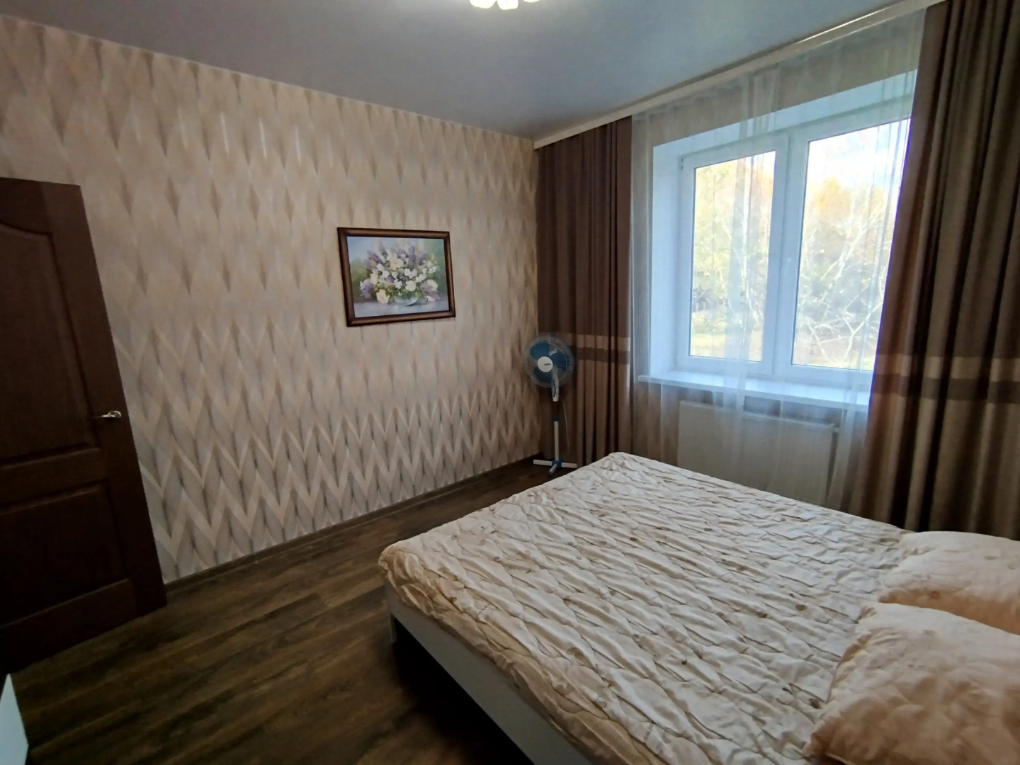 Апартаменты Уютная Двухкомнатная Квартира со Свежим Ремонтом