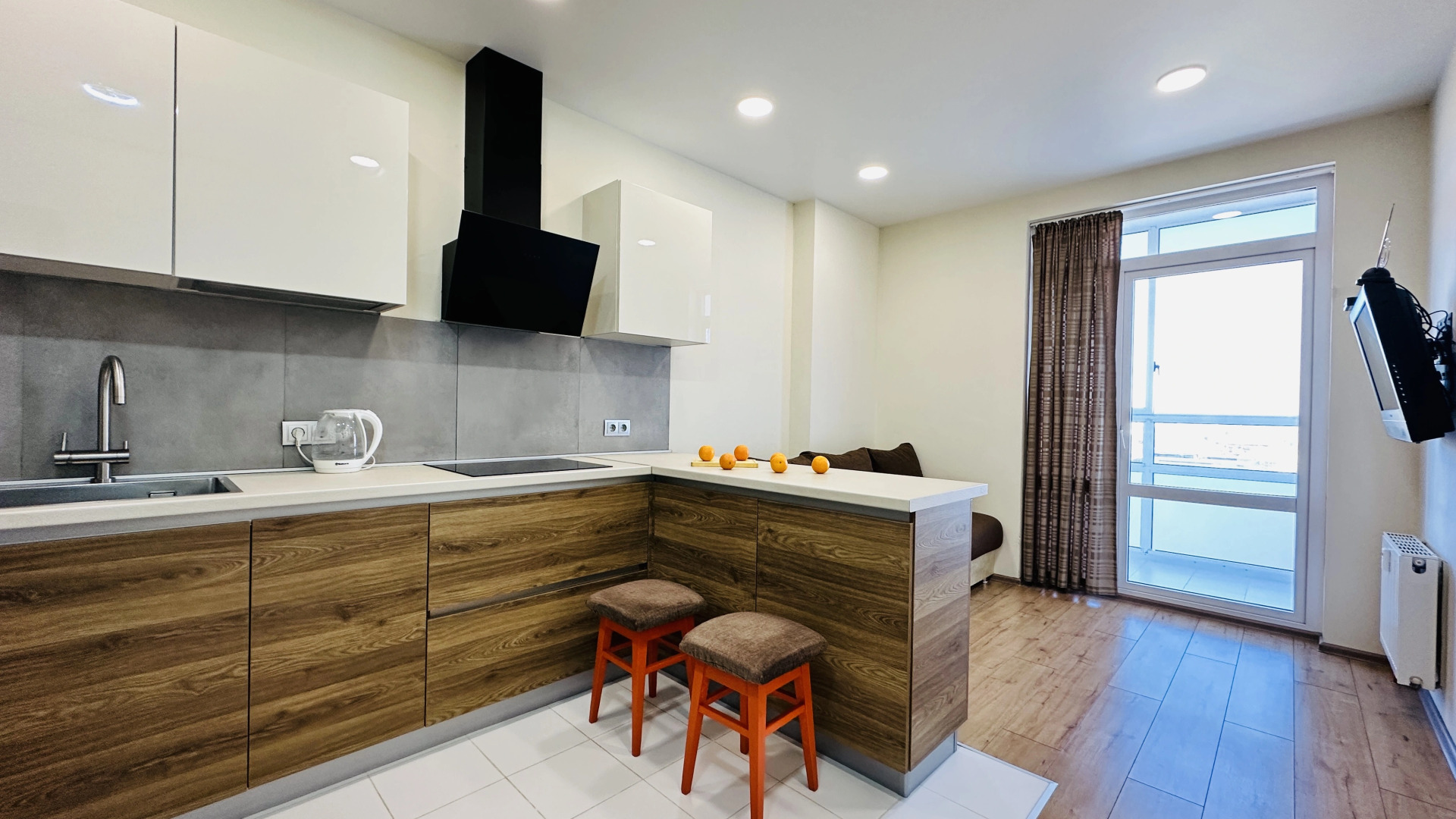 Квартира Уютная Однокомнатная на 21 этаже