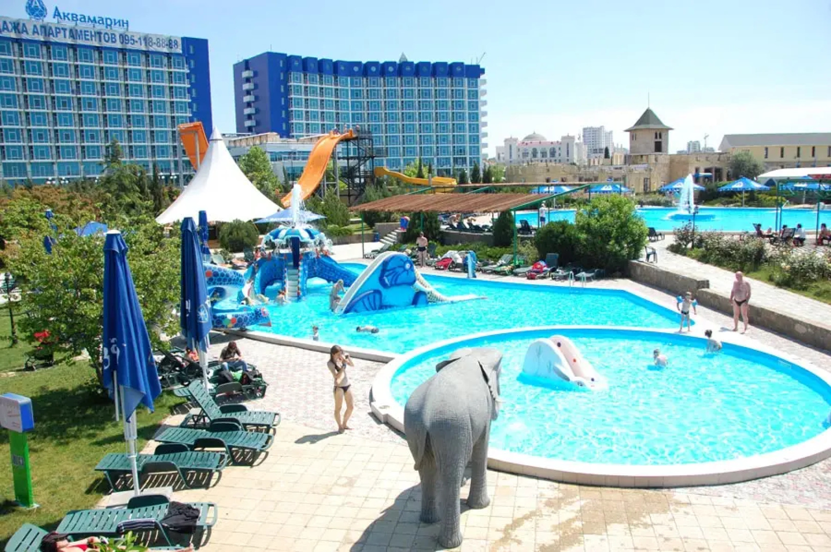 Гостиница Комплекс апартаментов Апарт-Сити Ирида Аквамарин