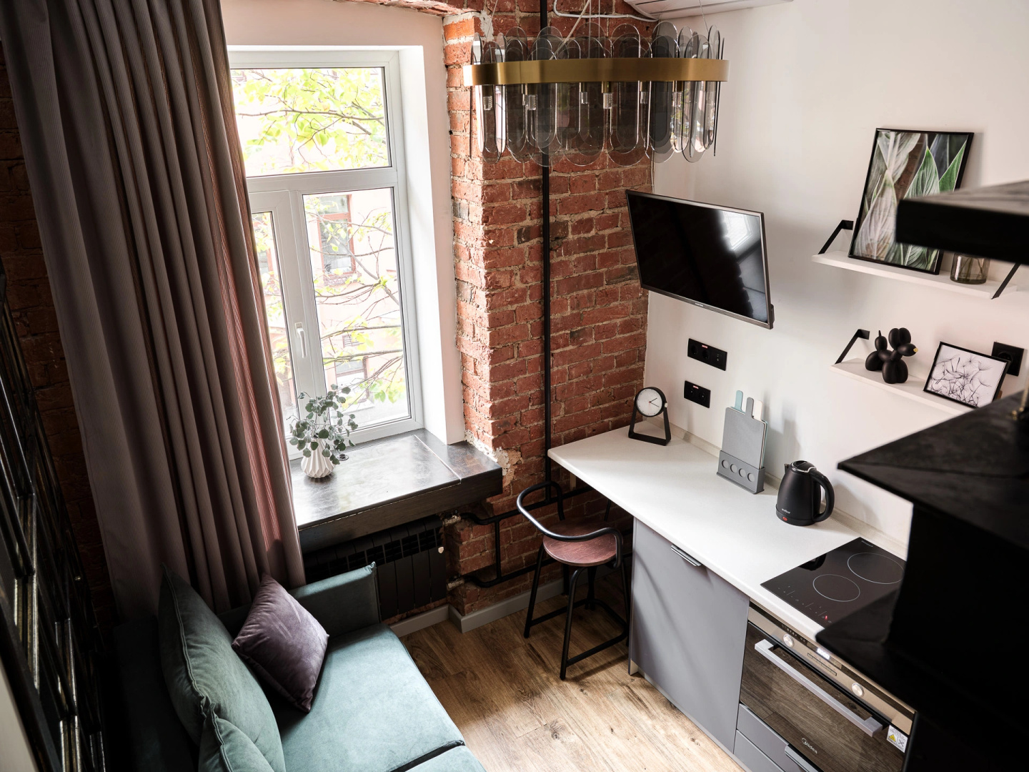 Апартаменты EasyGuest в стиле loft у метро Трубная
