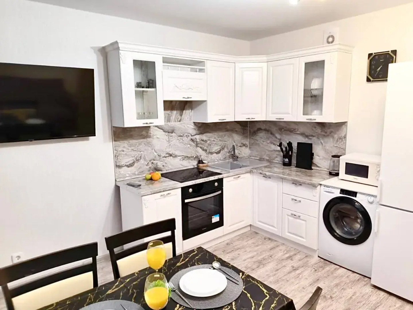 Квартира Студия + Спальня в Парковом на 4 гостей