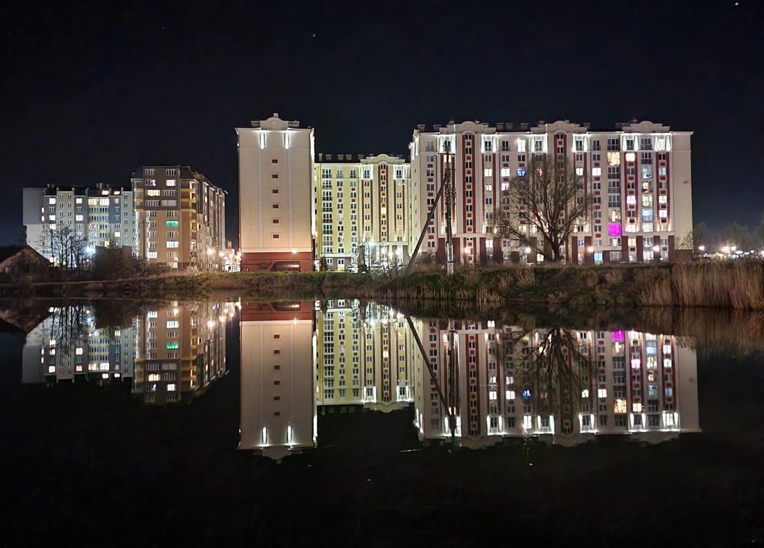 Квартира с видом на озеро