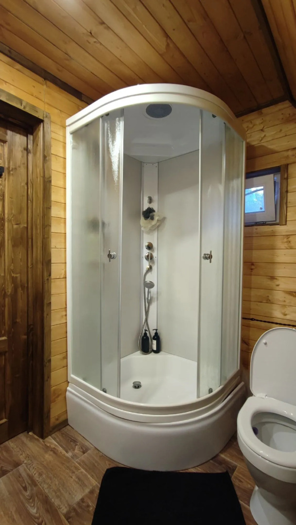 Шале A-Frame с Панорамным Видом на Волгу