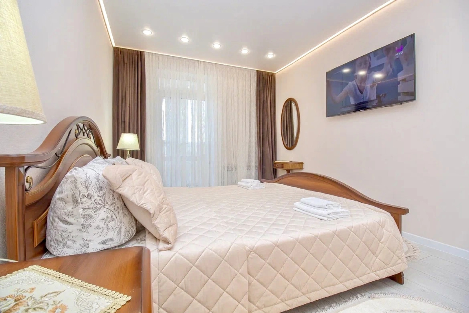 Апартаменты FSF Премиальные с массажёром и кофемашиной