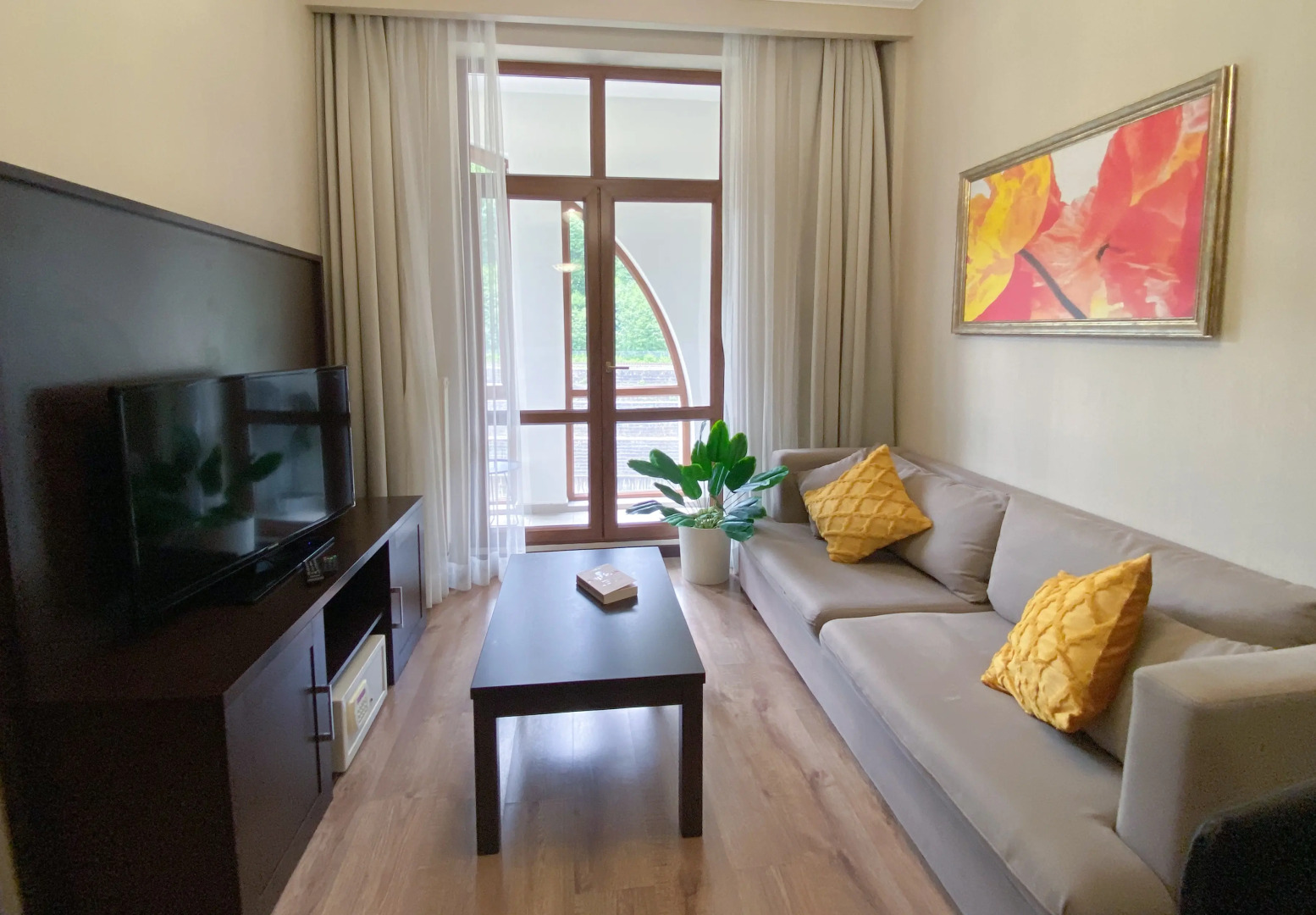 Однокомнатная квартира с Видом на Горы в 300м от Подъёмника