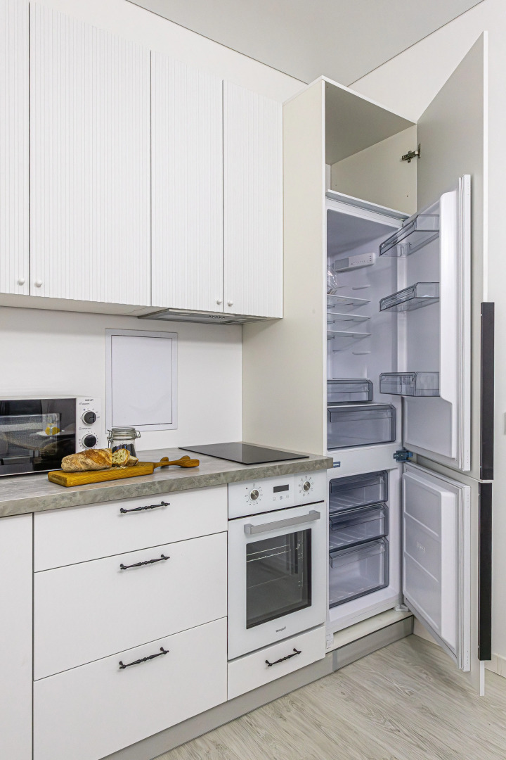 4flats MONOCHROME Квартира у набережной Невы в ЖК бизнес-класса