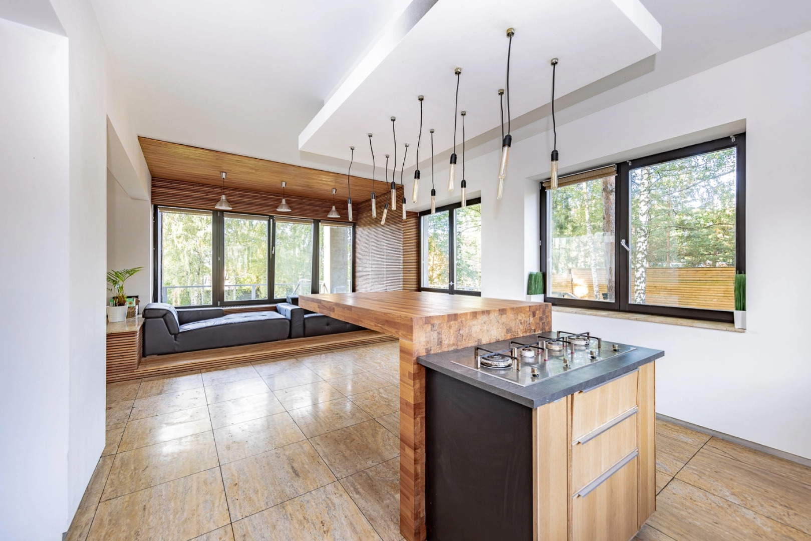 Коттедж Huse Современный с бассейном в Нахабино