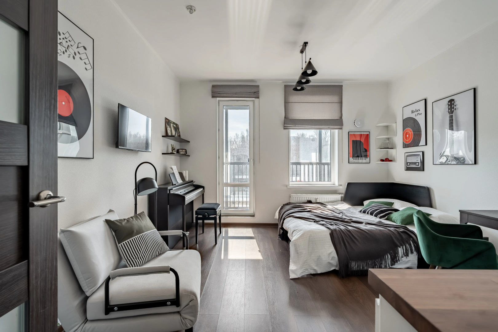 Квартира Piano у Елагина и Крестовского островов Satin home