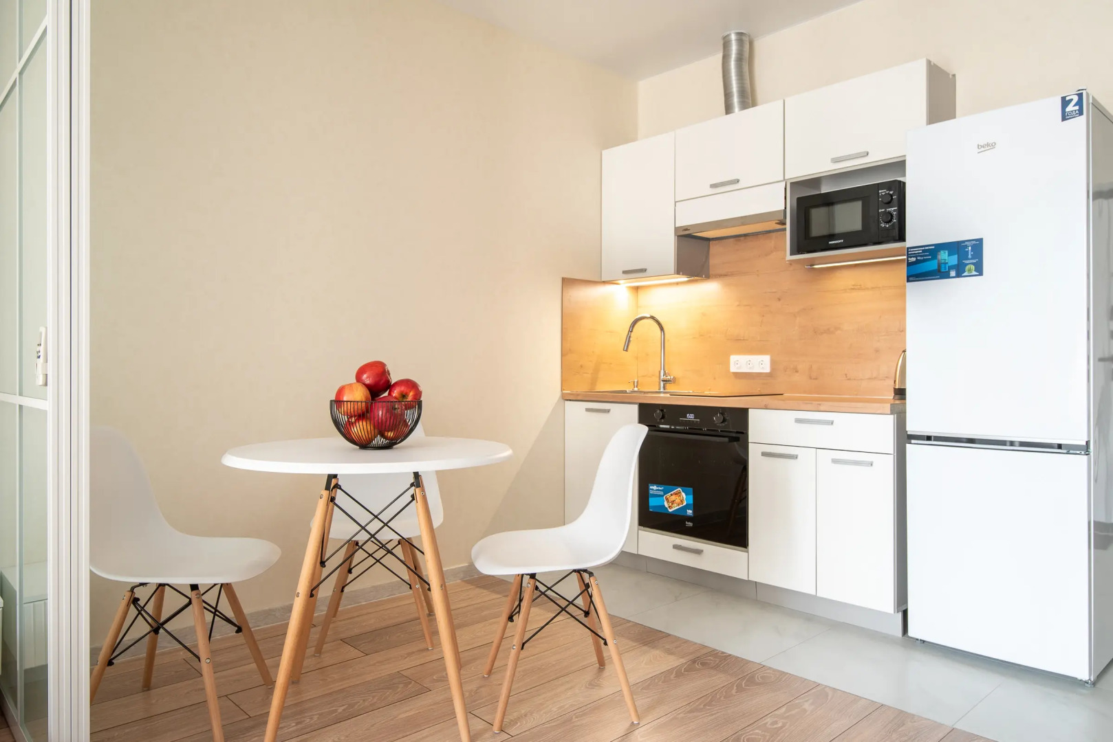 Квартира студия на сутки Парк Челюскинцев Кондиционер Wi-Fi Подходит для командировок и отдыха