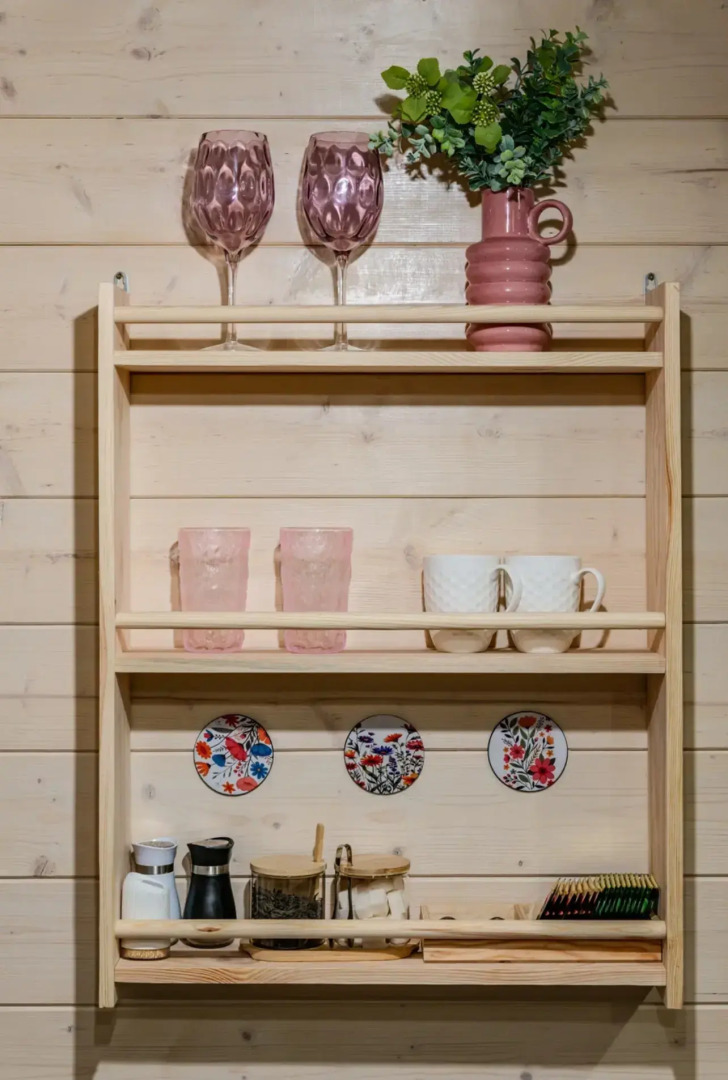 Частный дом Увеличенный А-фрейм Сад с баней и чаном