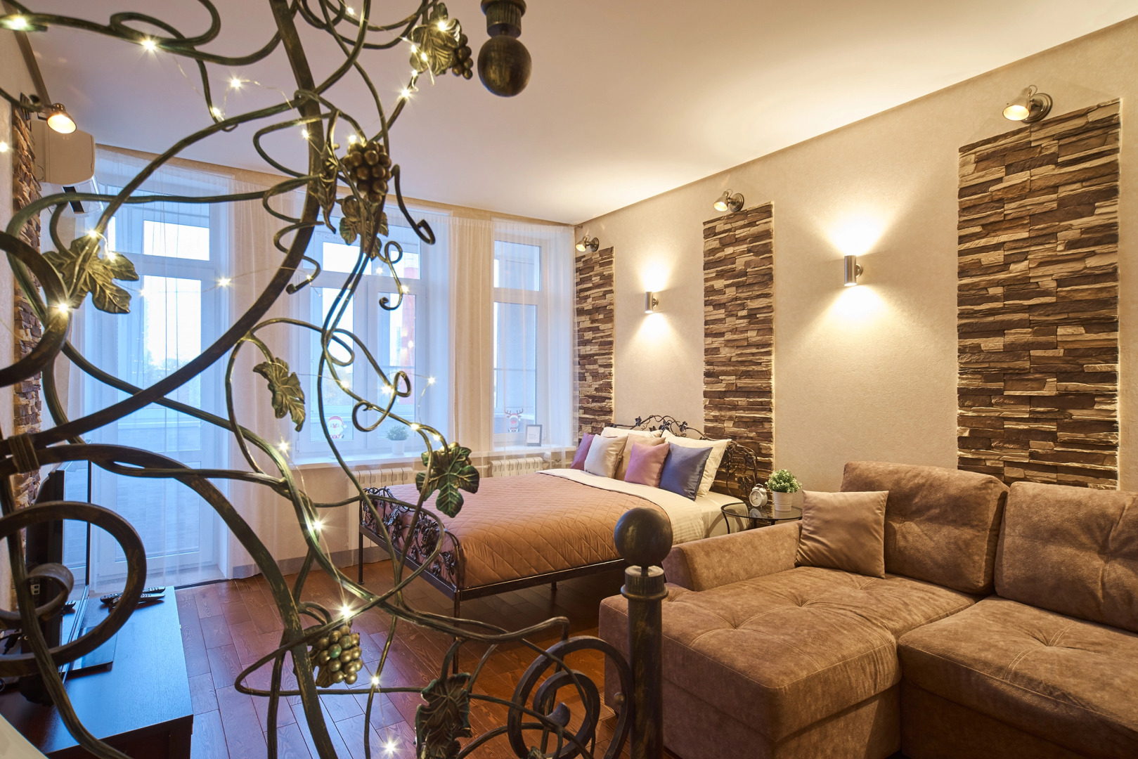 Апартаменты Люкс 2-комн. Coffee & Wine