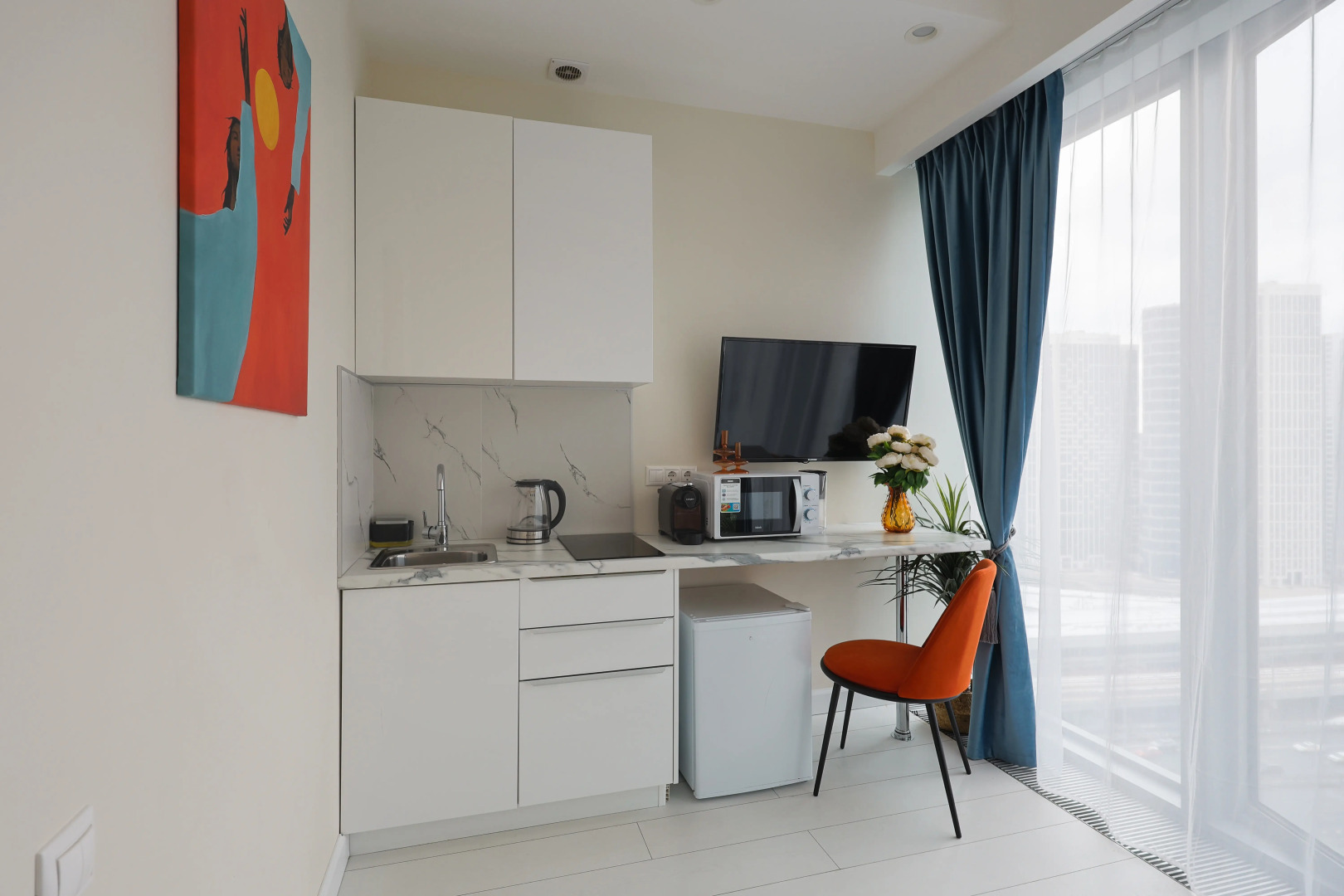 Апартаменты Full House на 19 этаже ОКО Towers Москва Сити