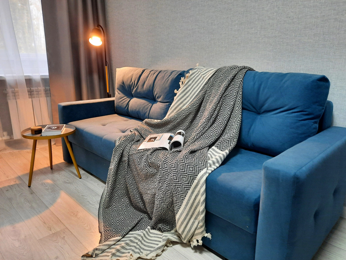 Квартира 1-ком. Бесконтактное заселение Мкр. КПТ Odeyalkin