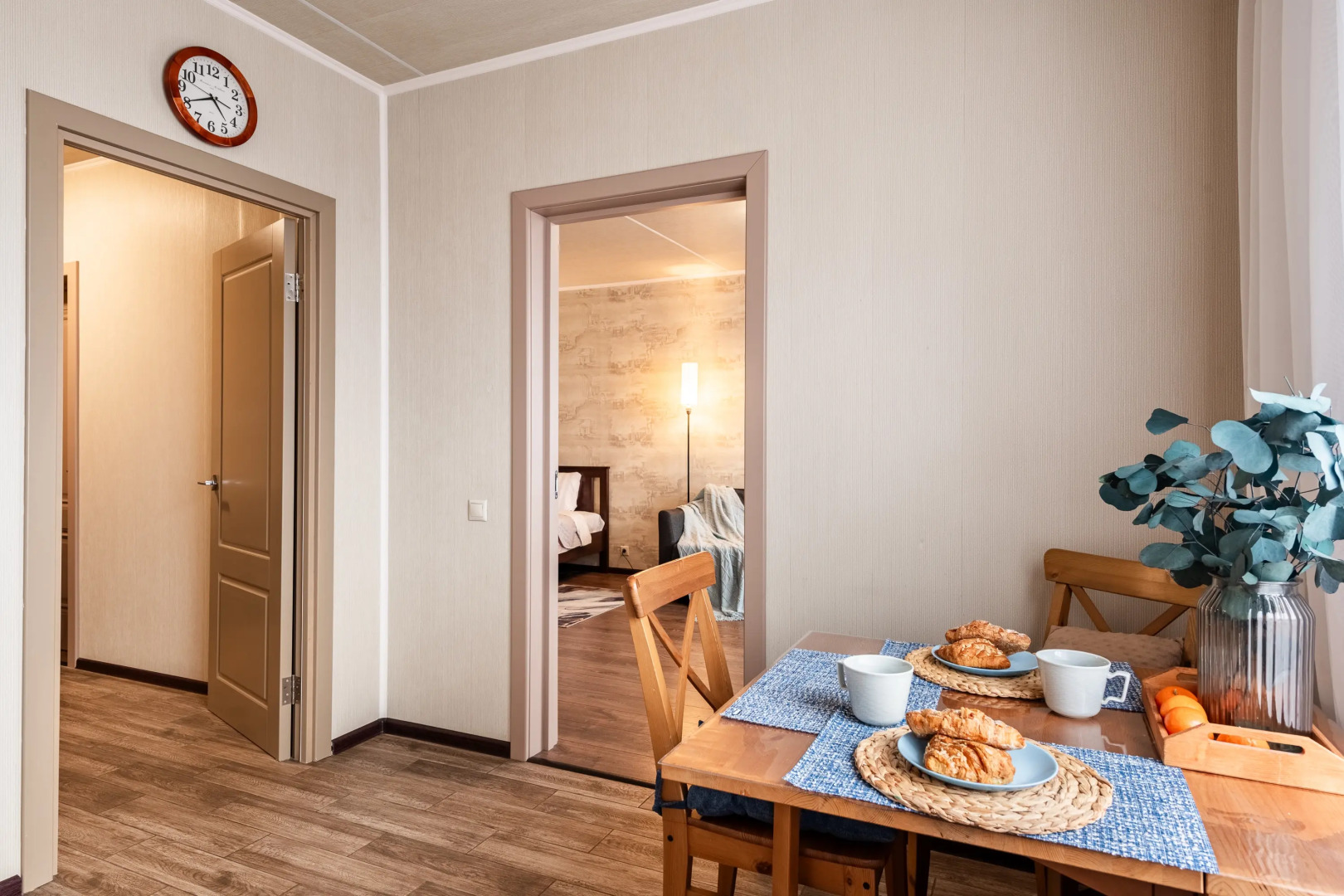 Квартира Просторная Natali на Метро Аннино