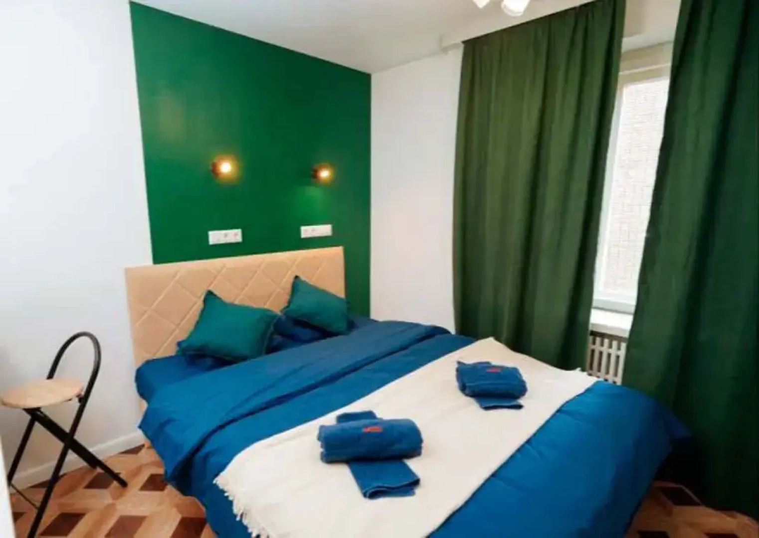 Апартаменты Студия Классическая С Современным Ремонтом на Курчатова