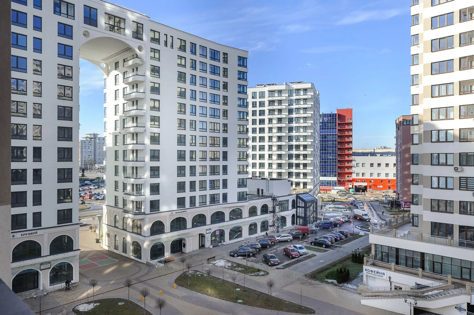 Апартаменты 1-комнатные HomeApart П. Мстиславца, 8