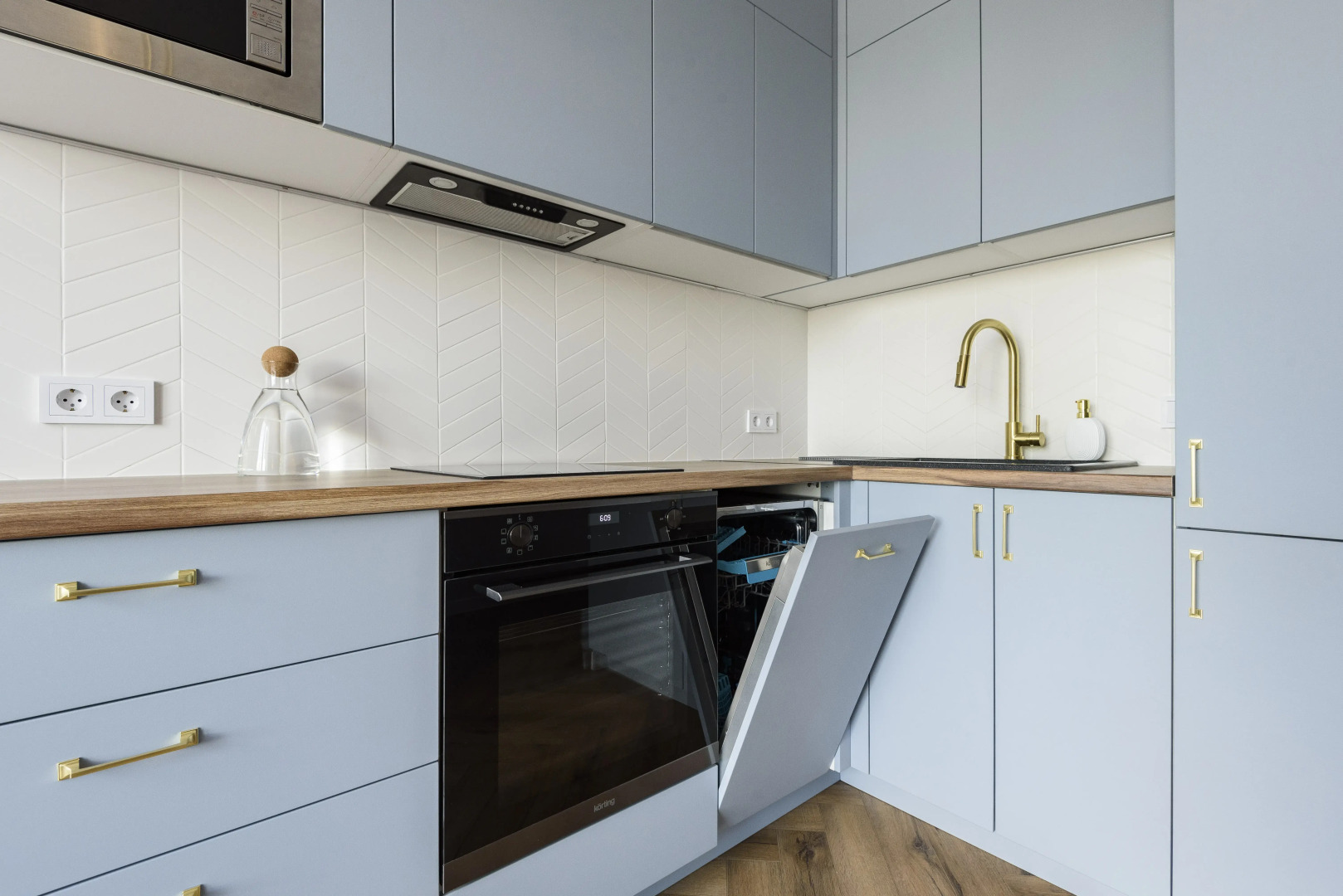 Квартира с террасой и видом на озеро Кабан