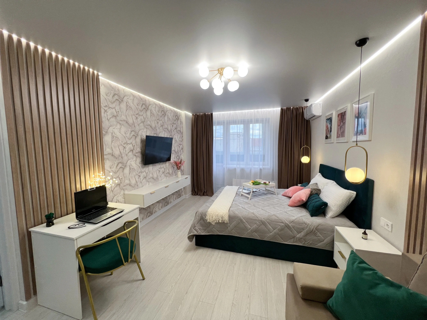 Квартира Изумрудные краски