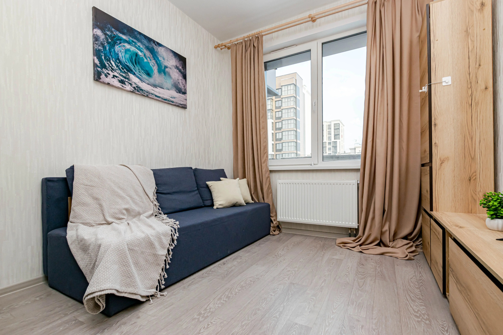 Квартира Светлая уютная однушка в ЖК Погода INDIGO