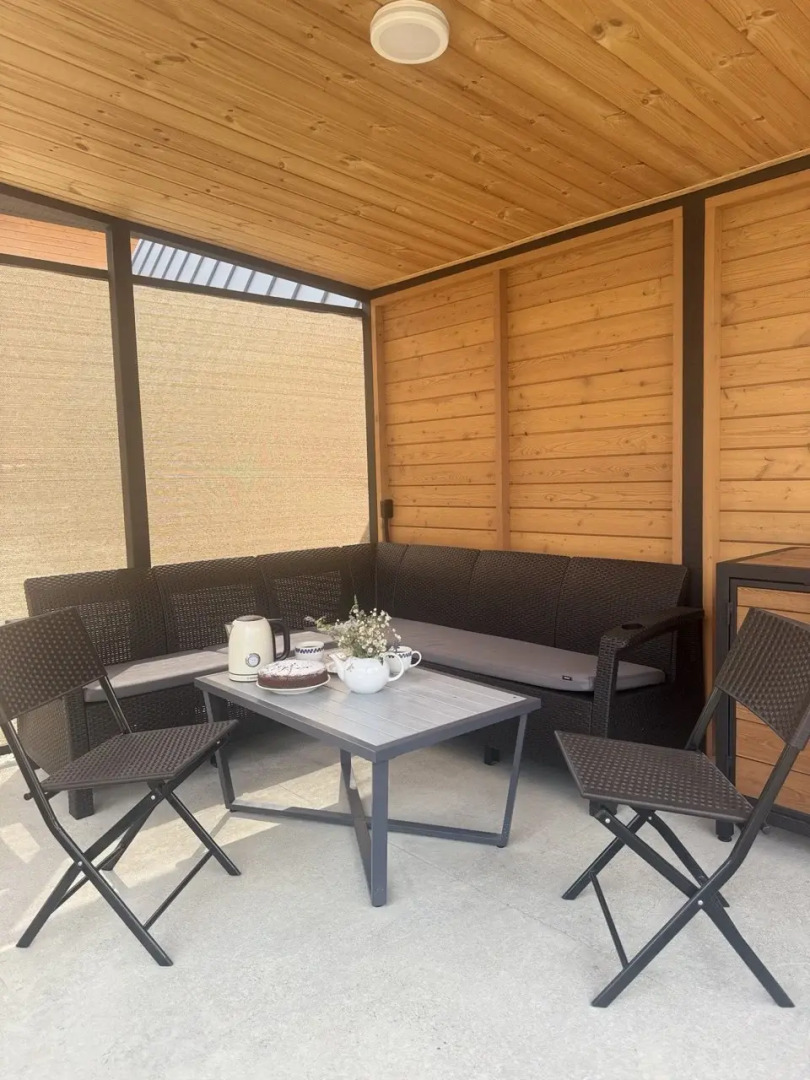 Частный Дом A-Frame. Ultramarine. Las Nubes Village