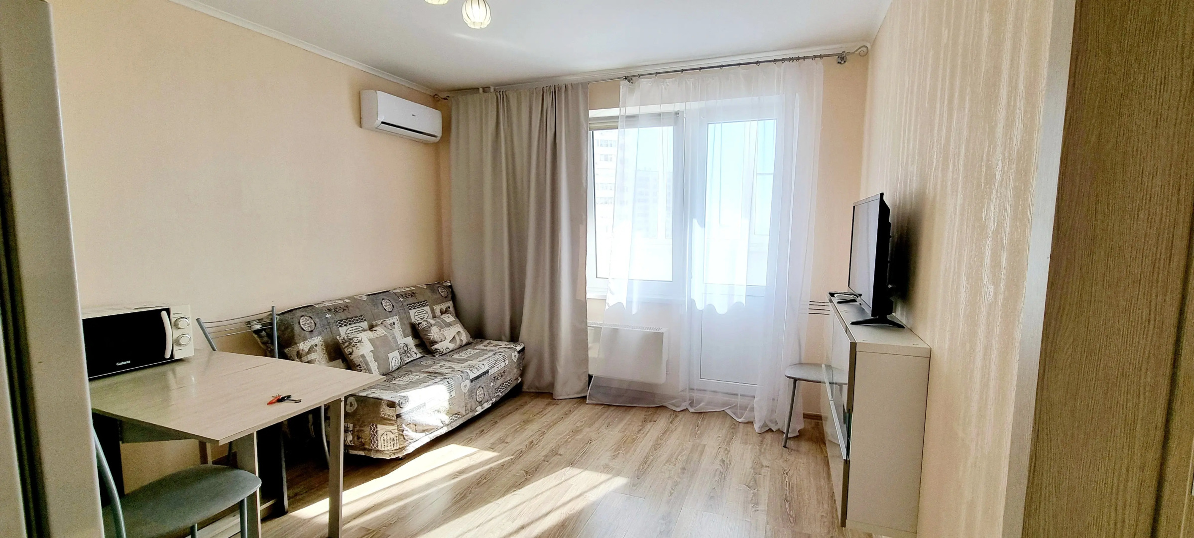 Квартира евродвушка с видом на море