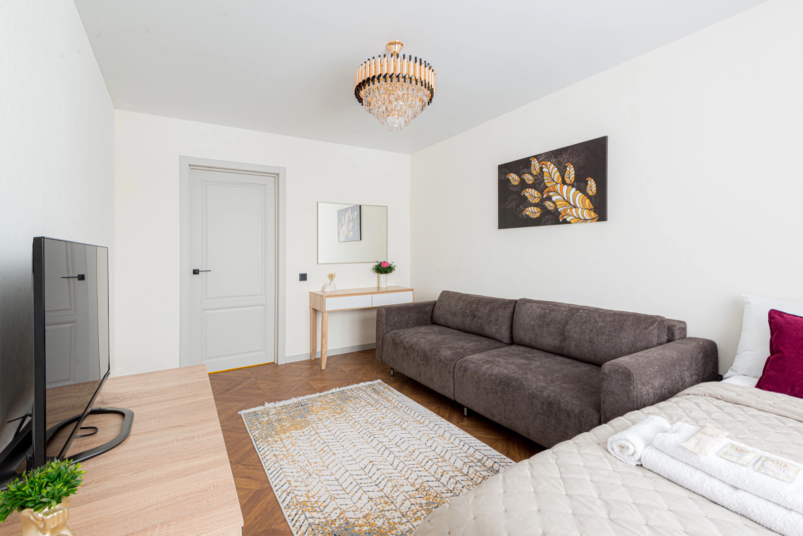 Квартира 1-к стильная недалеко от залива на Алендея 3 от RentAp, 4 сп.места