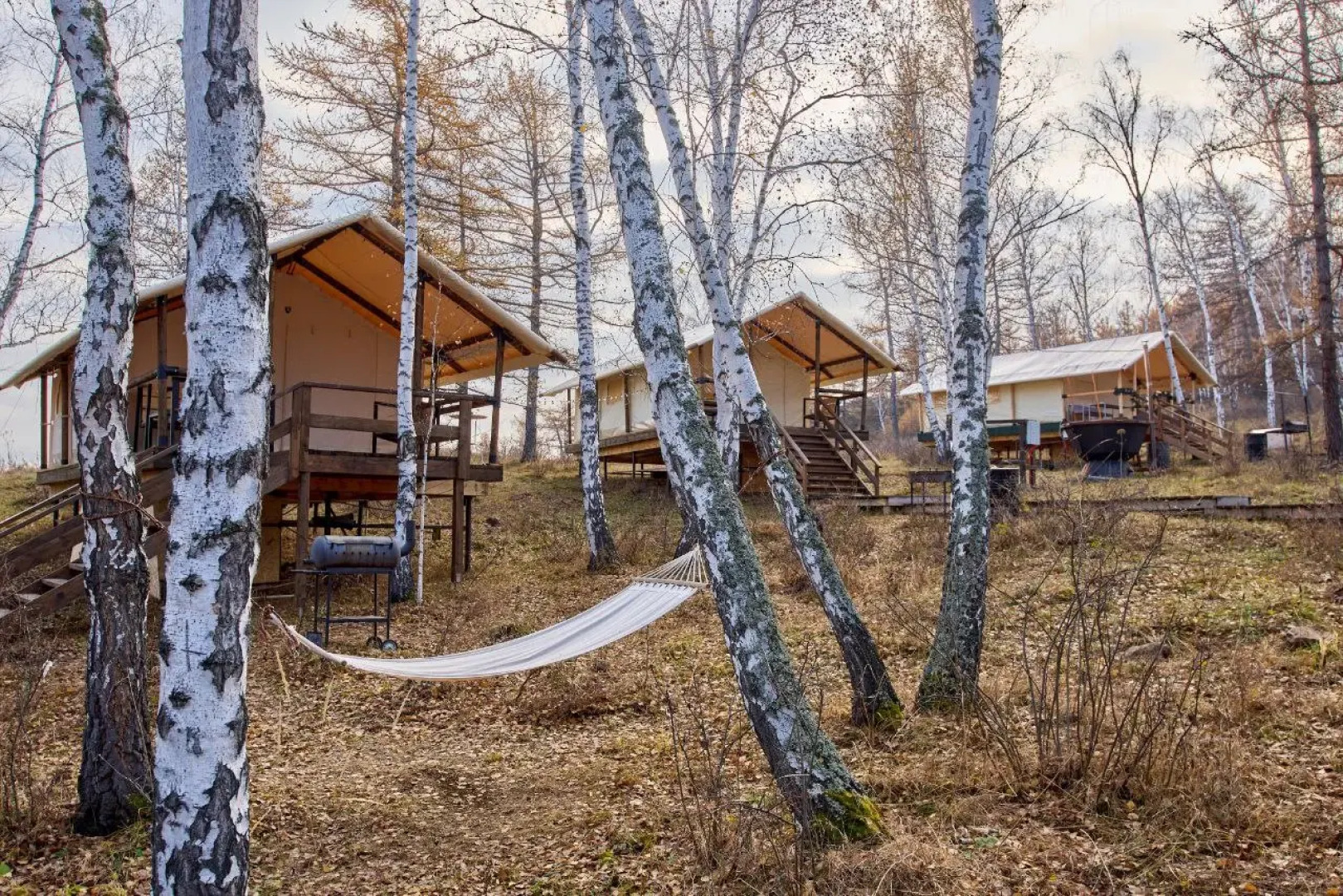 Глэмпинг Наедине