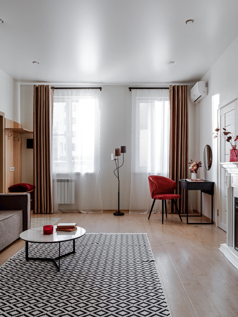 Квартира Евродвушка Каминная История в Самом Сердце Сочи