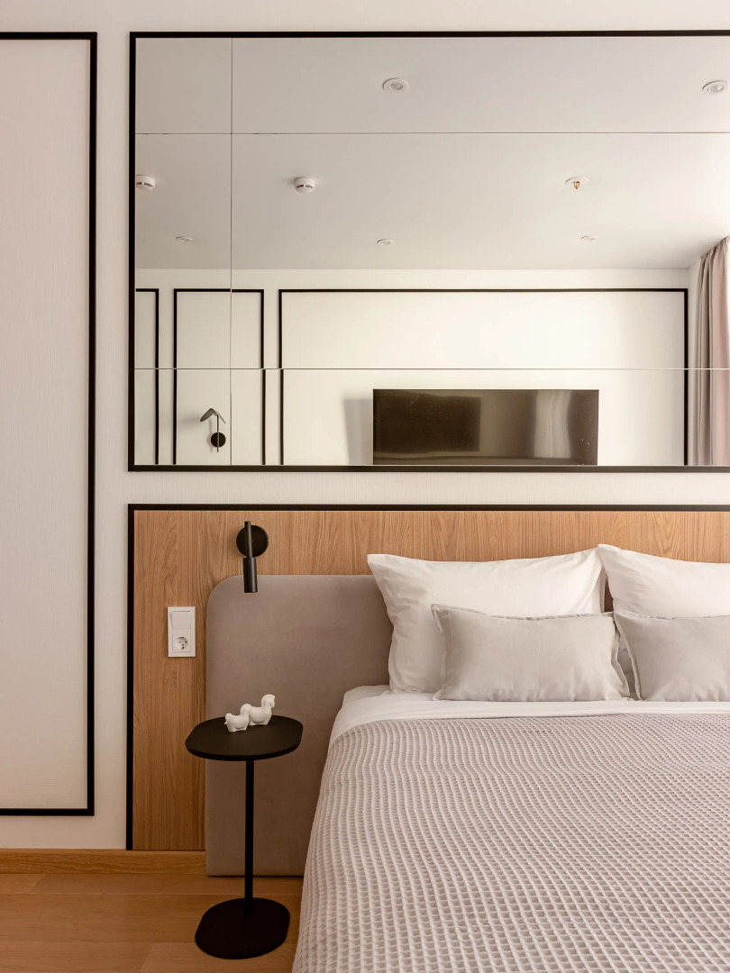 Апартаменты Уютная Студия с Видом на Бассейн и Залив 714