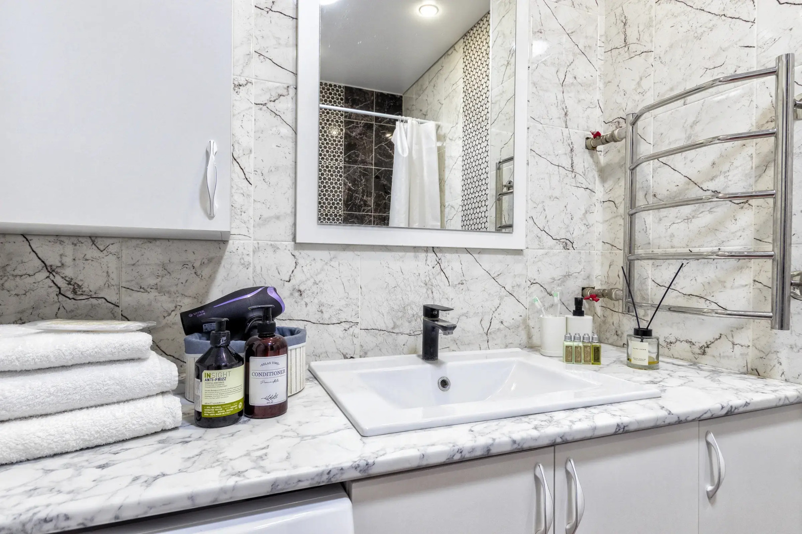 Квартира с красивым интерьером в центре Астаны