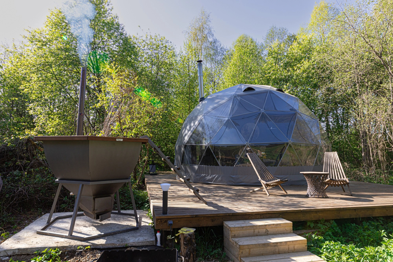 Глэмпинг Рядом Даль