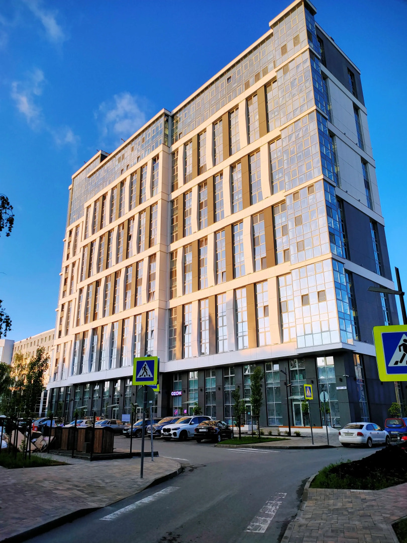 Квартира с красивой террасой на крыше дома в Белгороде