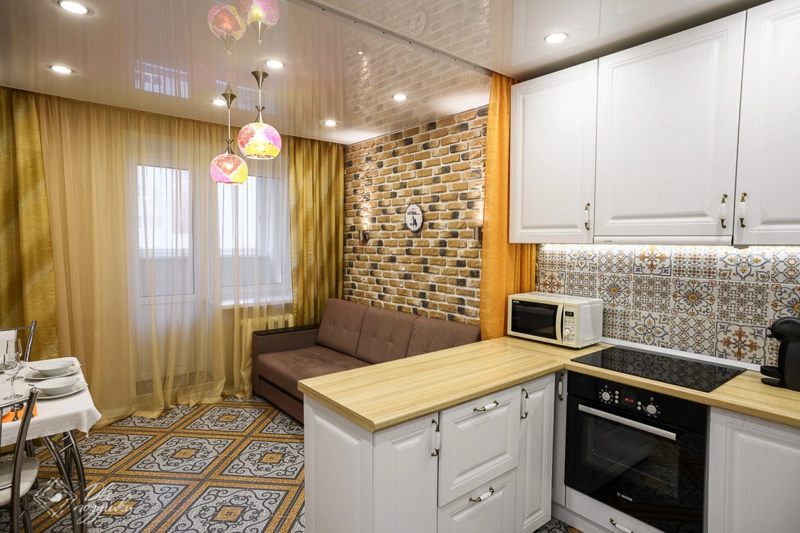 Апартаменты Однокомнатные на Дуки, 11 этаж, Мишки