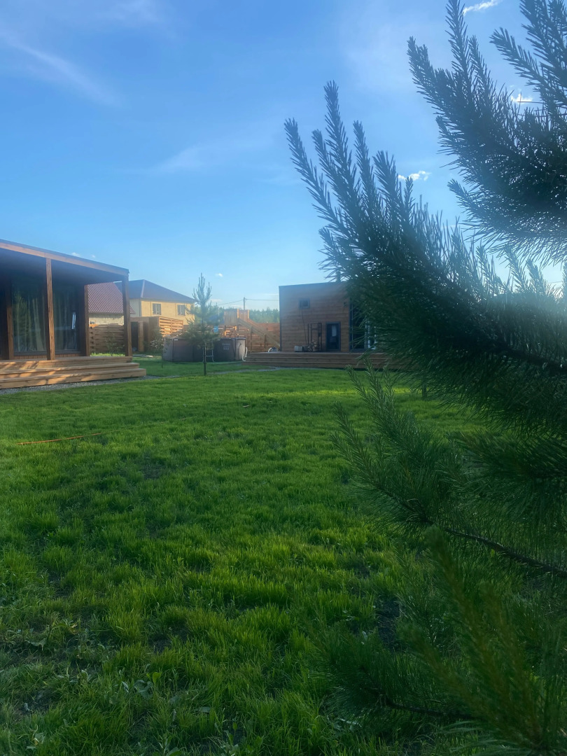 Частный дом Загородный дом в окружении леса