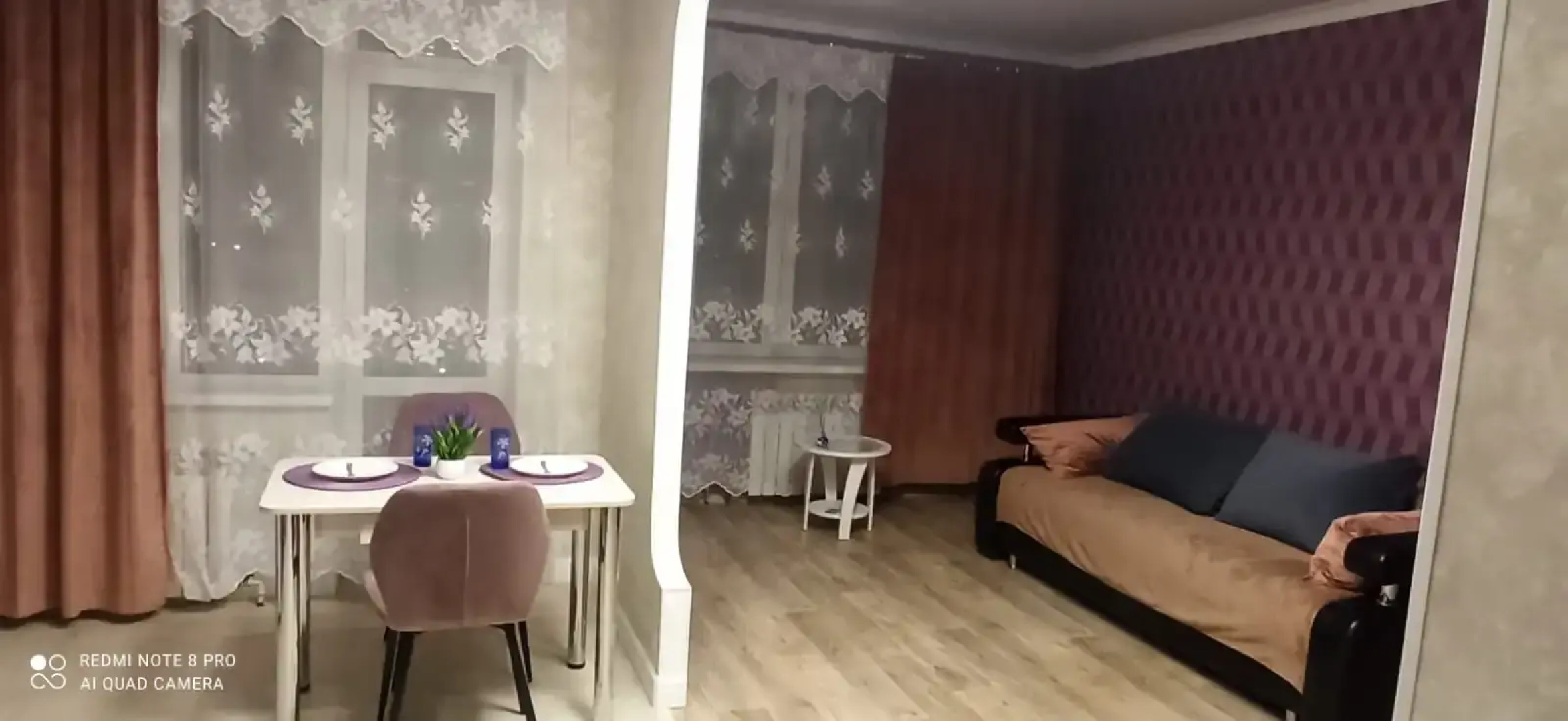 Квартира Уютная студия в центре Левобережья