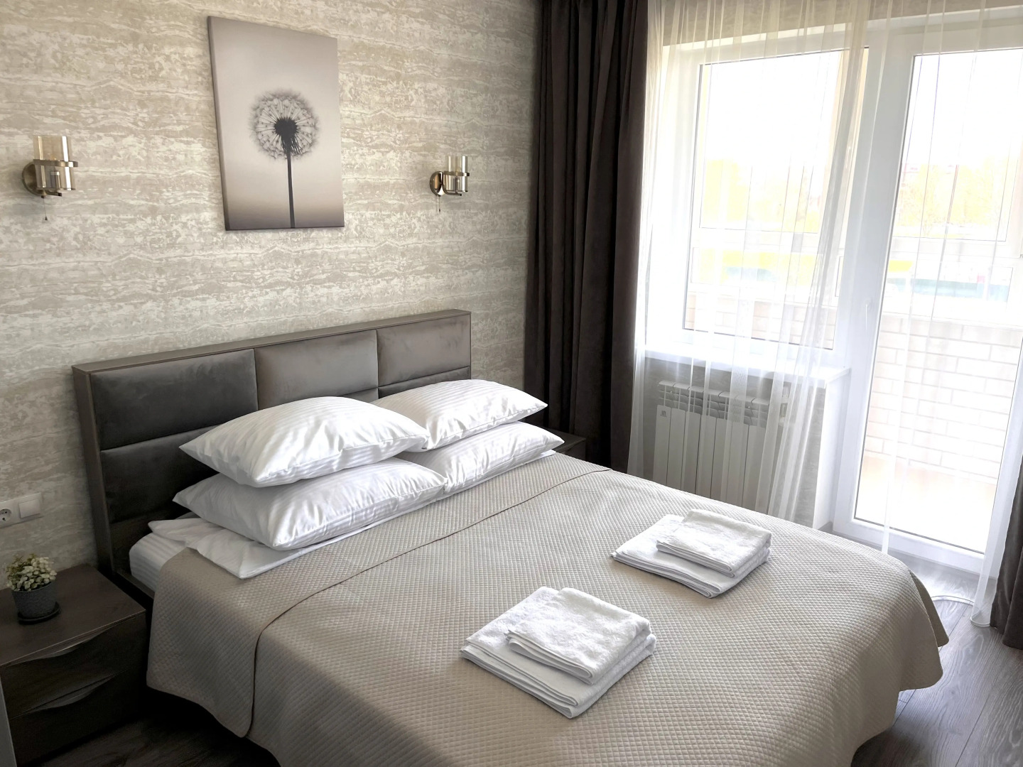 Квартира просторная для семейного отдыха в 10 минутах от моря